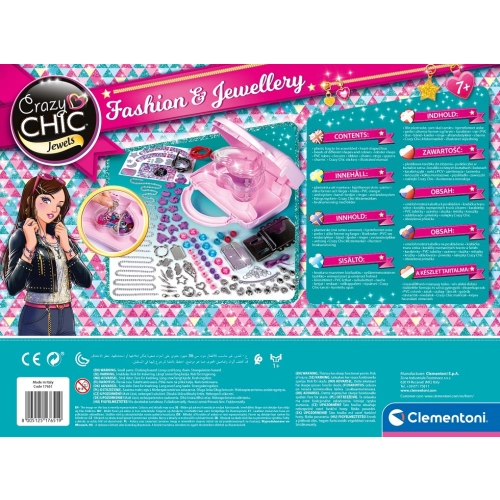 zestaw dla dziewczynki z torebeczką clementoni